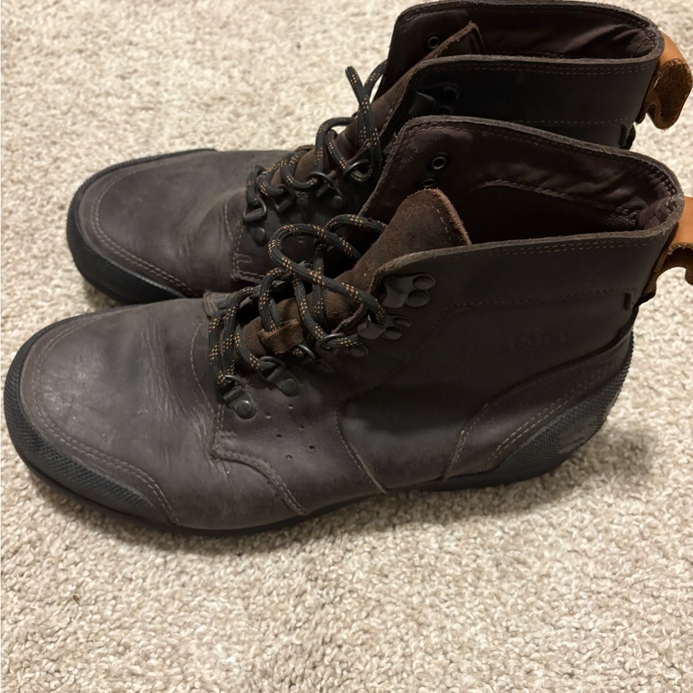 Men's Brown Leather Boots